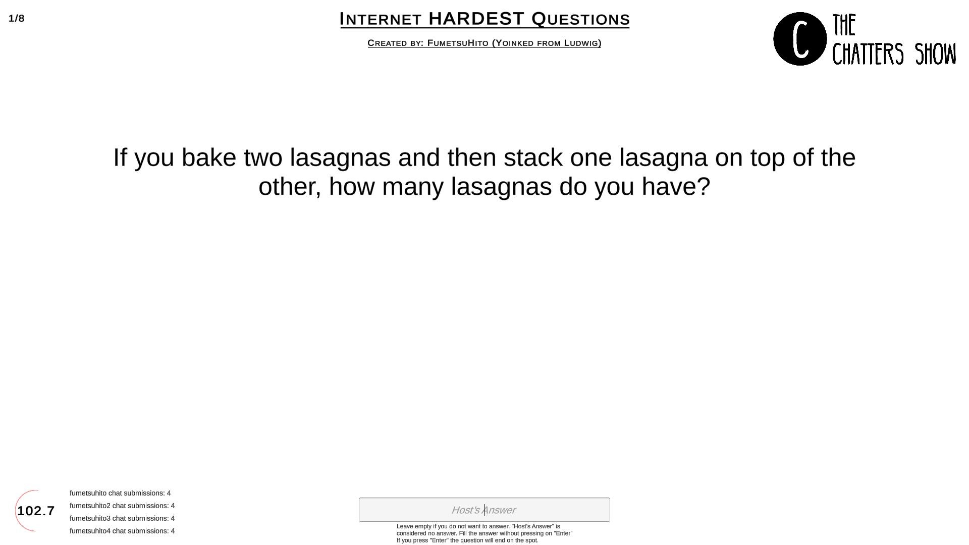 The Chatters Show Free Version screenshot 2