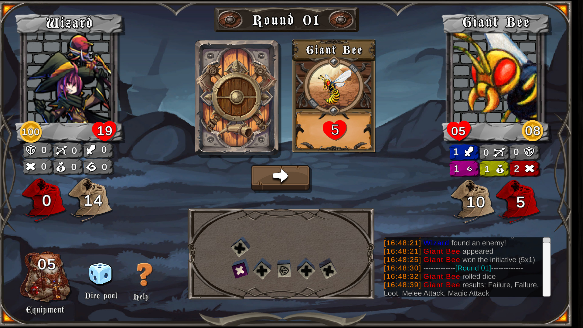 Dice & Dungeons screenshot 1