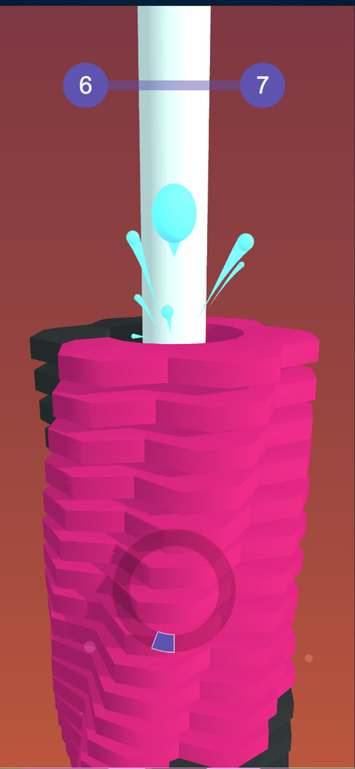Ball Way Crush Color Tower 3d screenshot 1