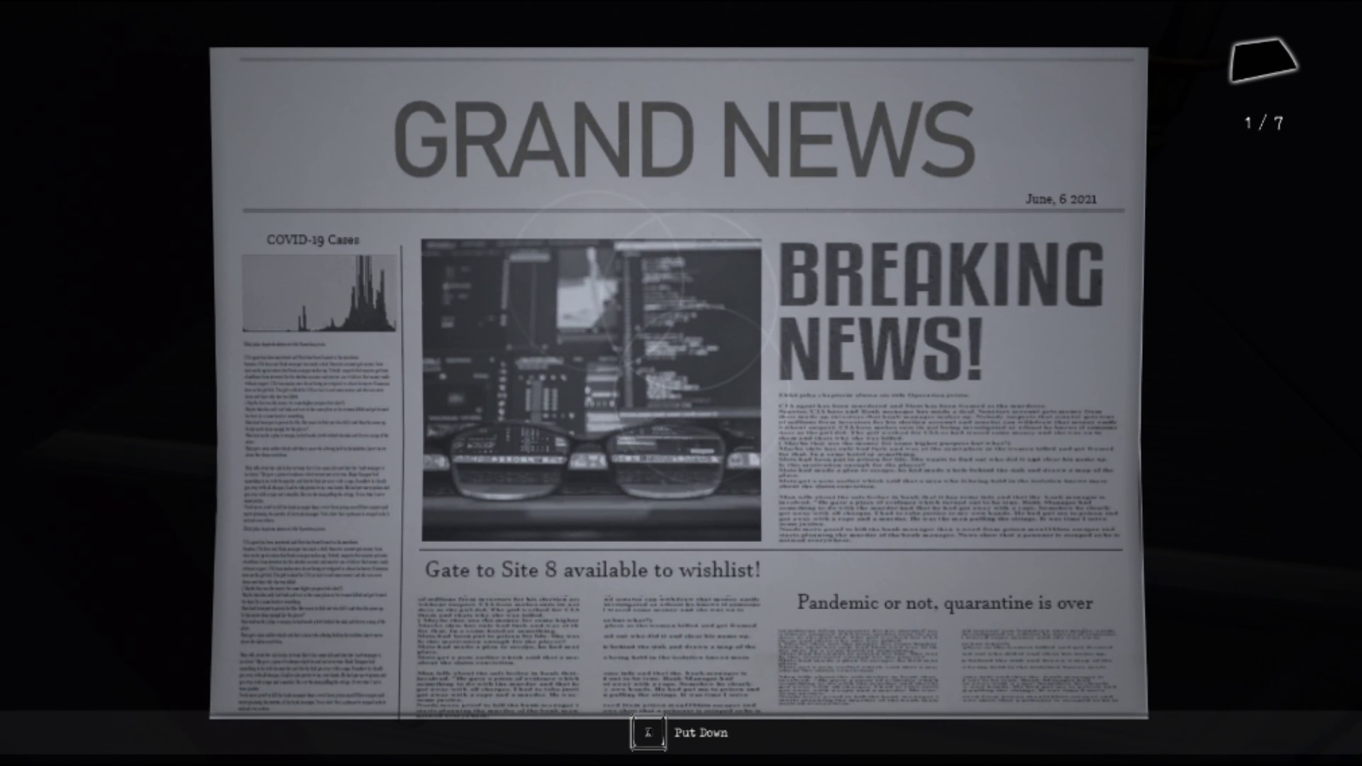 Faded Grey screenshot 1