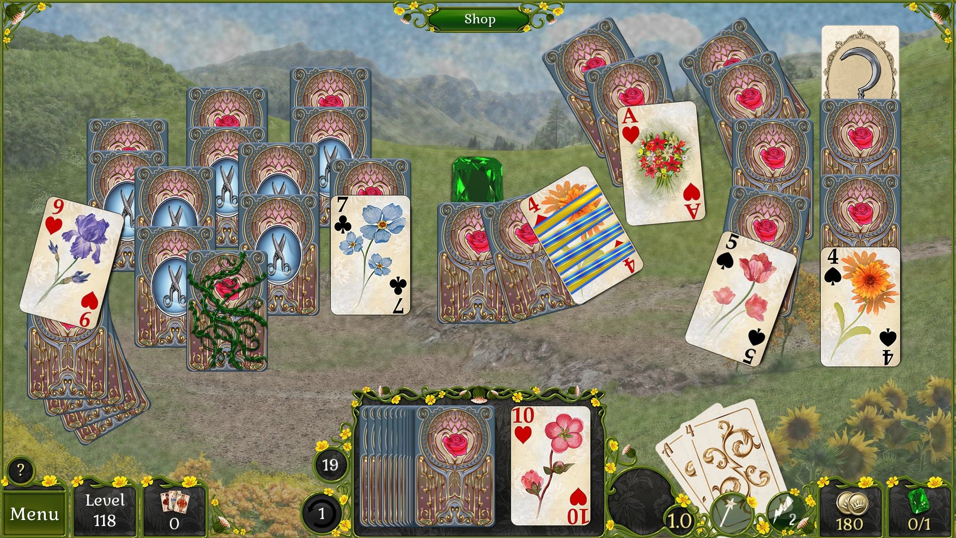 Jewel Match Solitaire Summertime screenshot 4