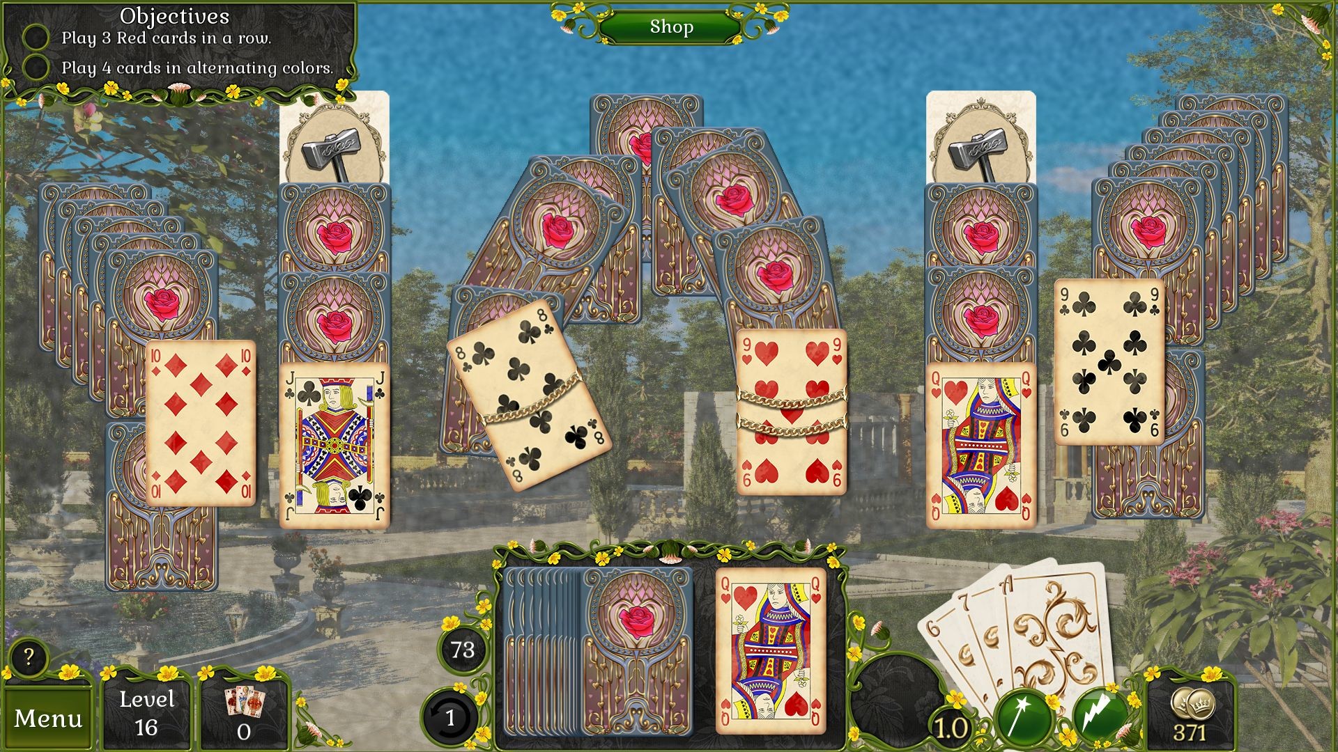 Jewel Match Solitaire Summertime screenshot 13