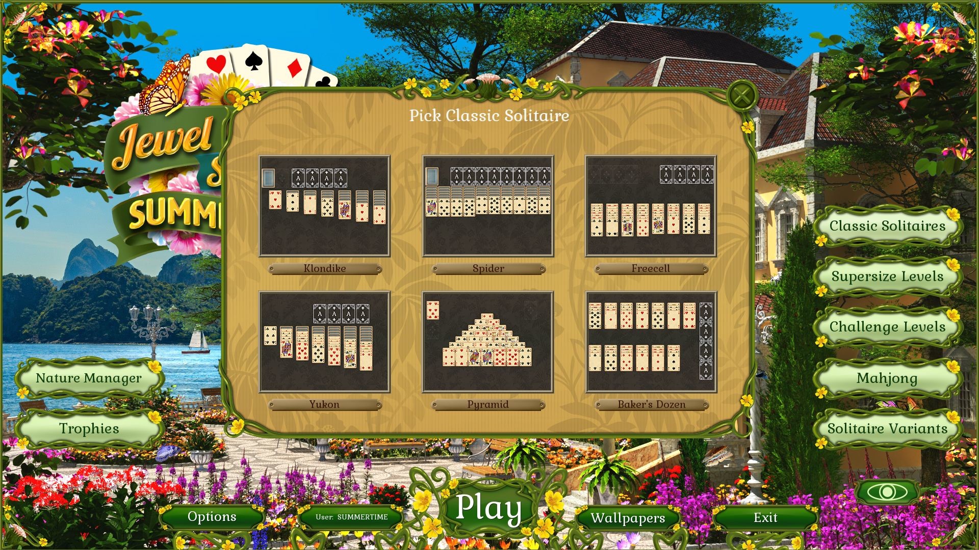 Jewel Match Solitaire Summertime screenshot 17