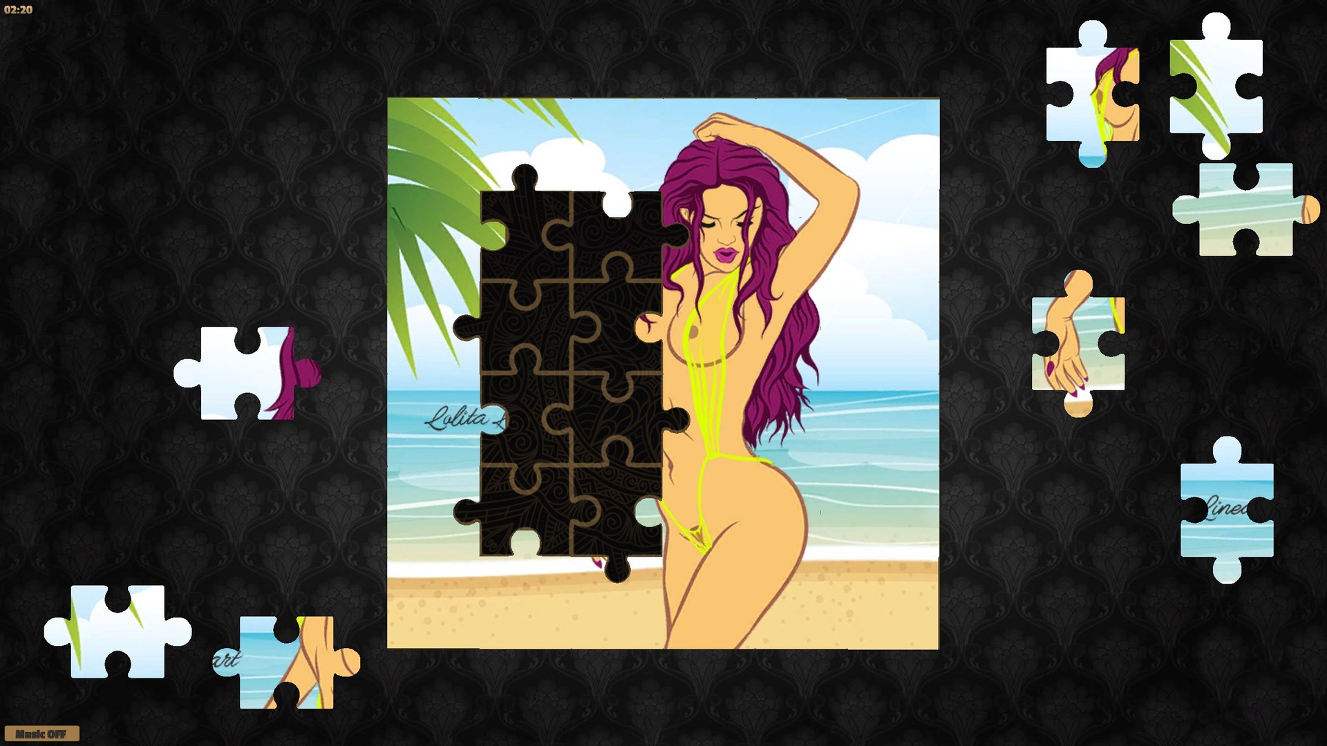Erotic Jigsaw Puzzle Summer screenshot 4