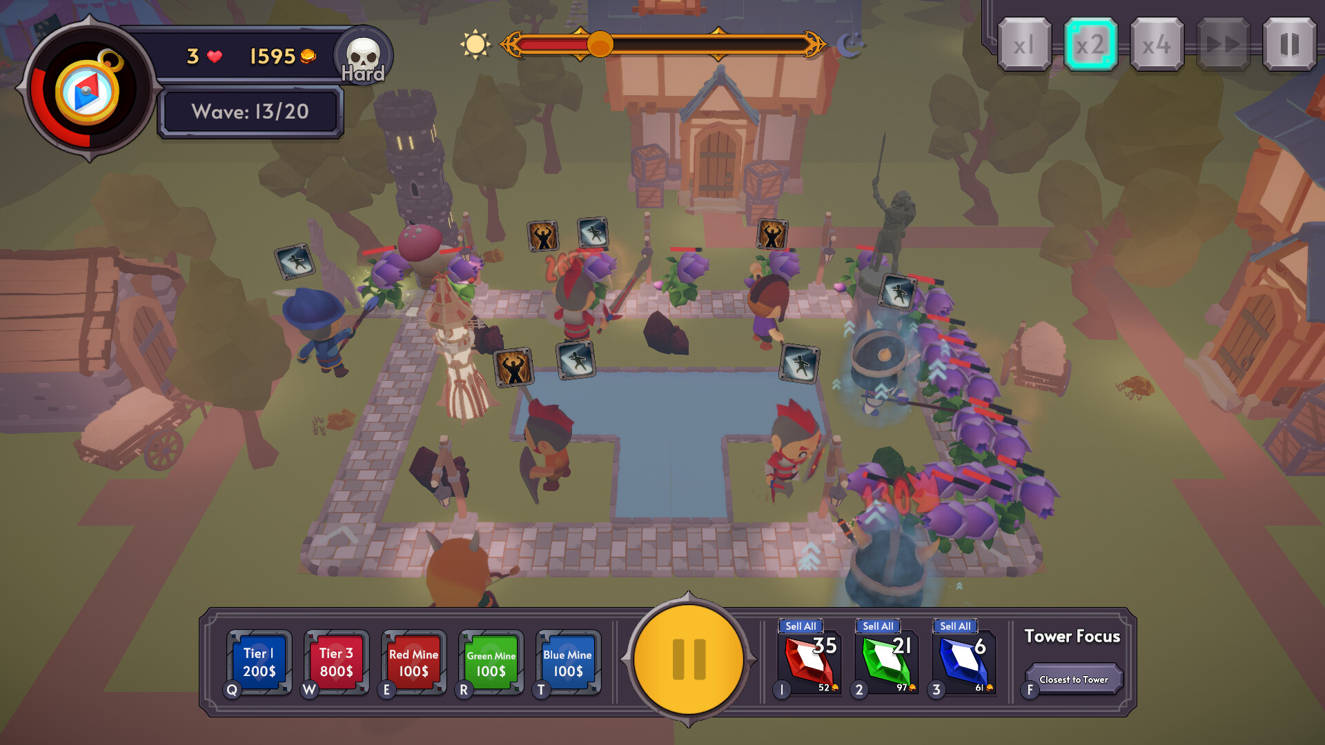 Royal Wars: Farm TD screenshot 4