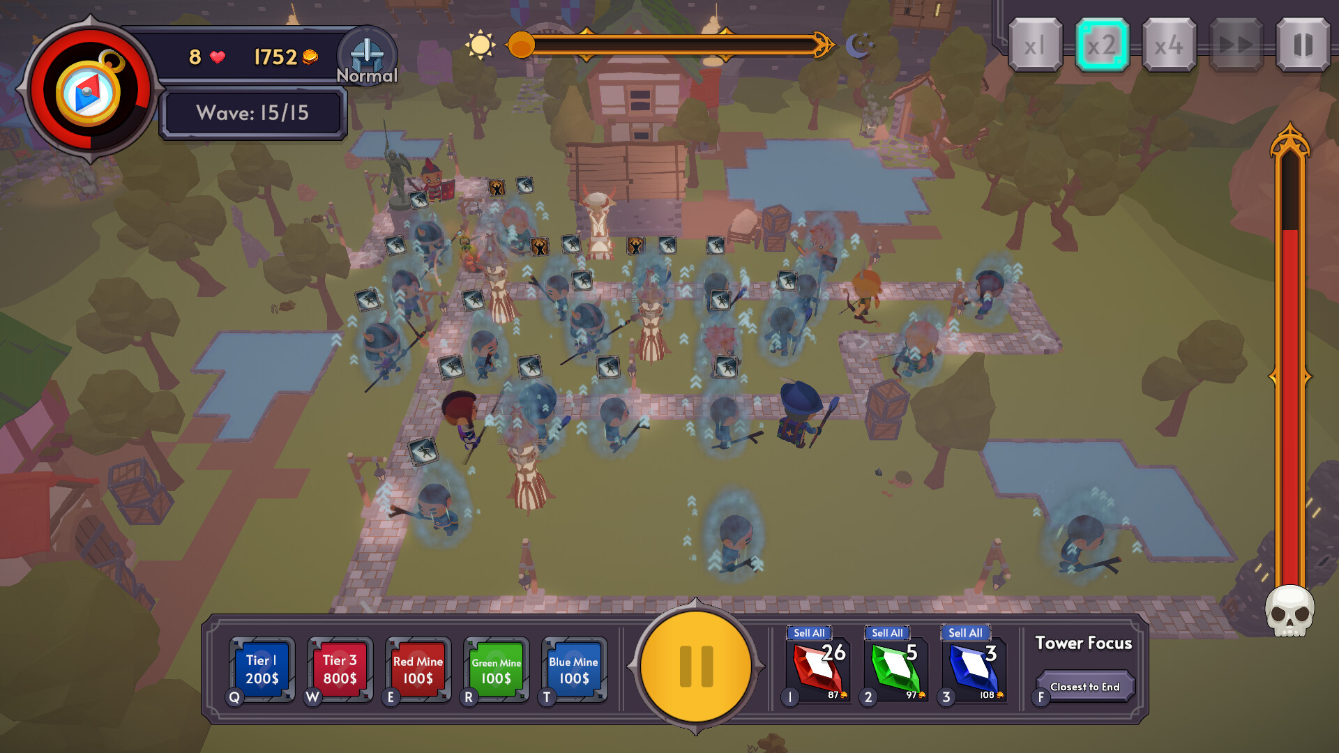 Royal Wars: Farm TD screenshot 3