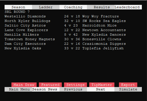 SYDE Rugby League Simulator screenshot 6