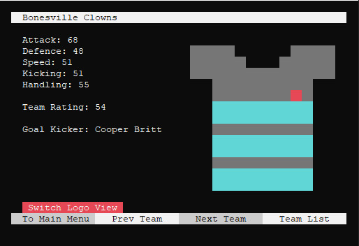 SYDE Rugby League Simulator screenshot 7