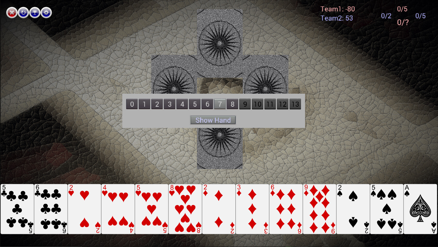 Spades screenshot 2
