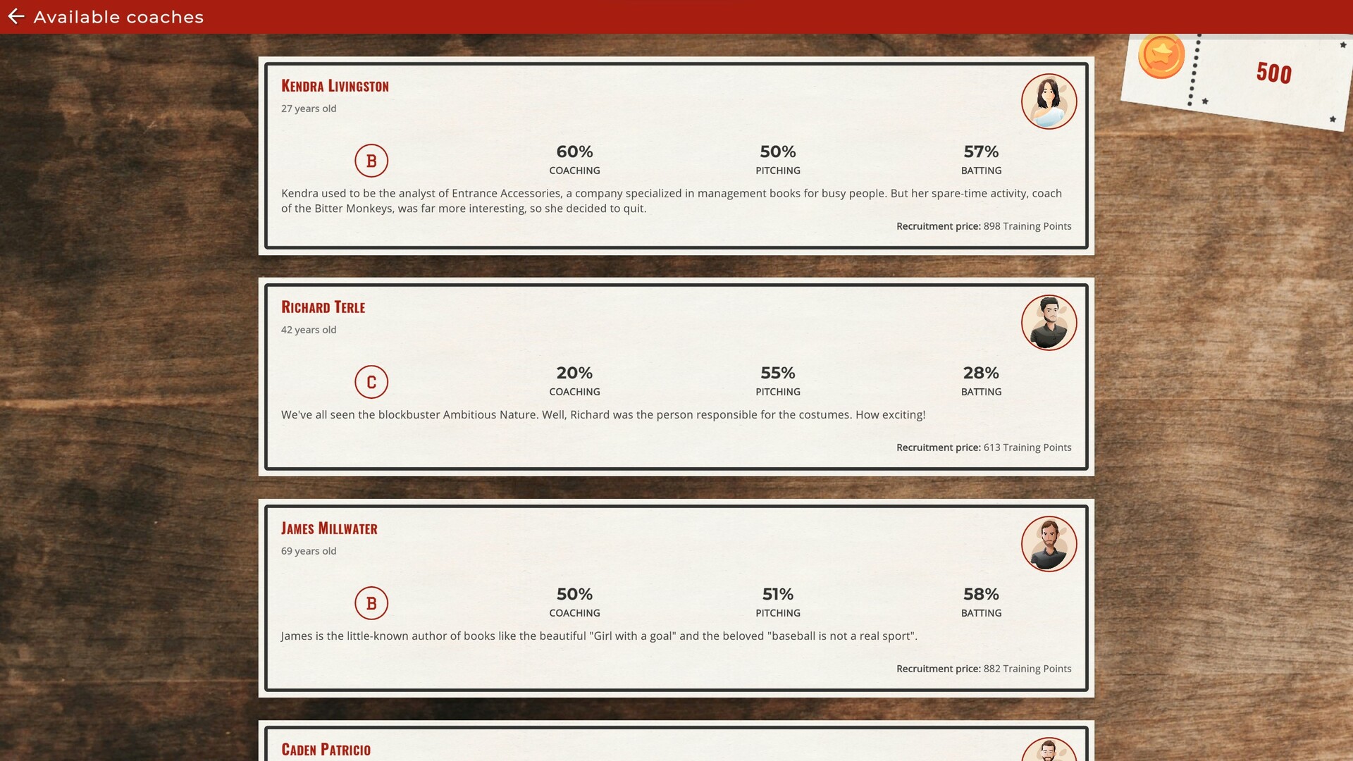 Astonishing Baseball Manager screenshot 3