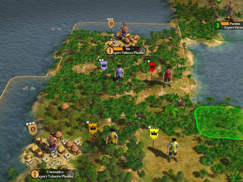 Sid Meier's Civilization IV: Colonization screenshot 1