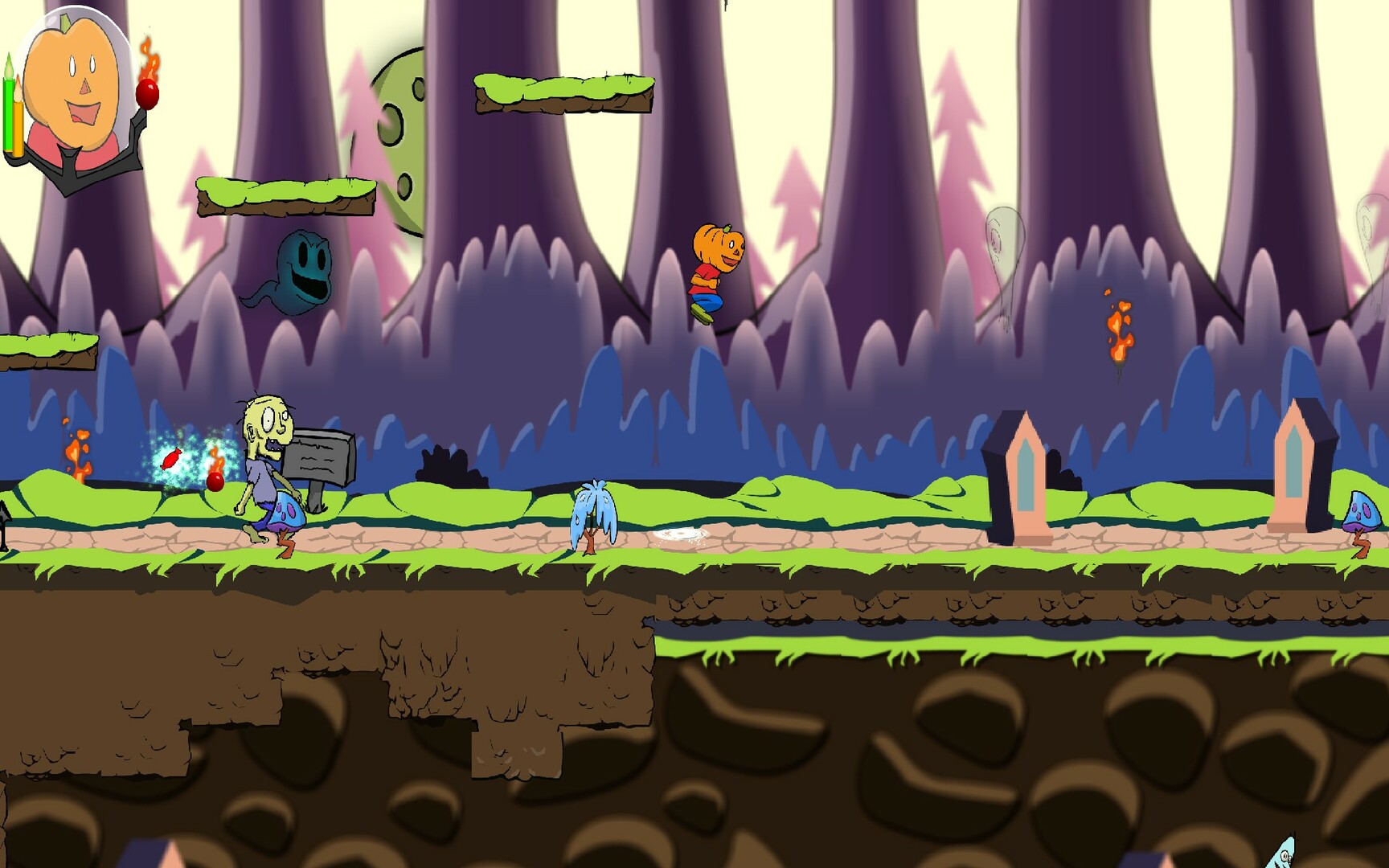 Perry the Pumpkin screenshot 1