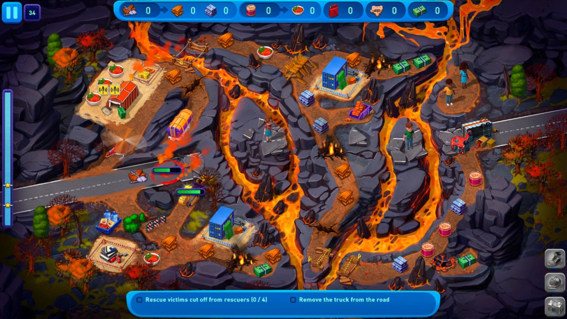 Emergency Crew Volcano Eruption screenshot 5