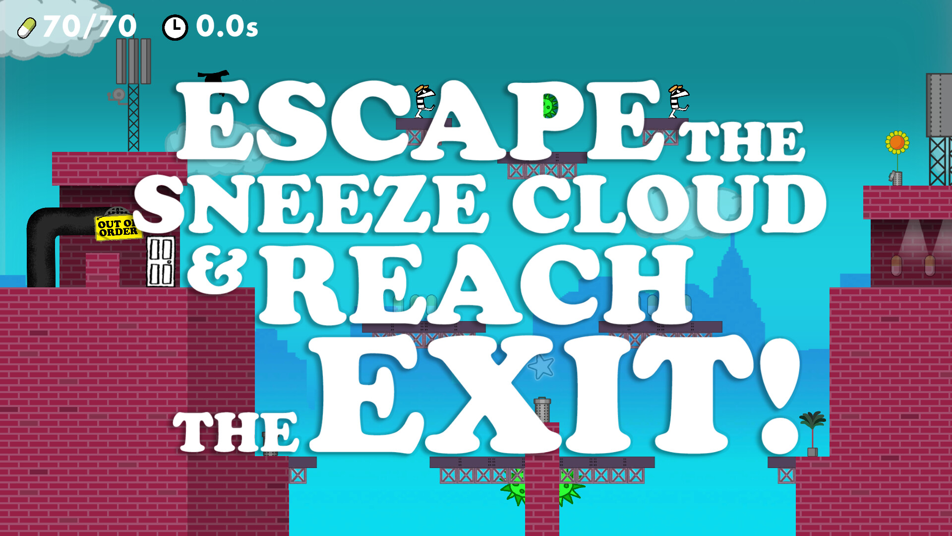 Sneezeman: Escape From Planet Sneeze screenshot 3