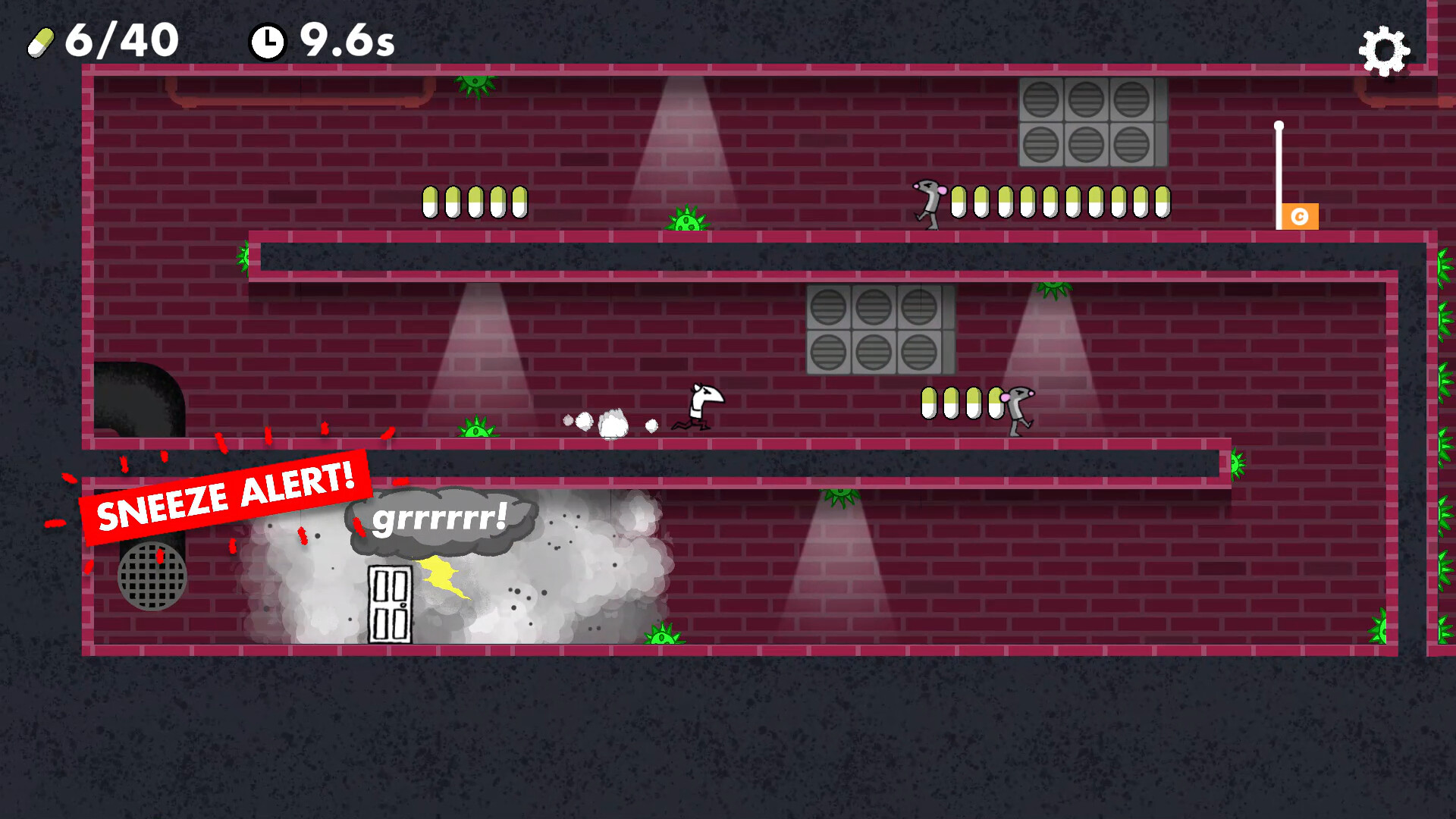 Sneezeman: Escape From Planet Sneeze screenshot 4