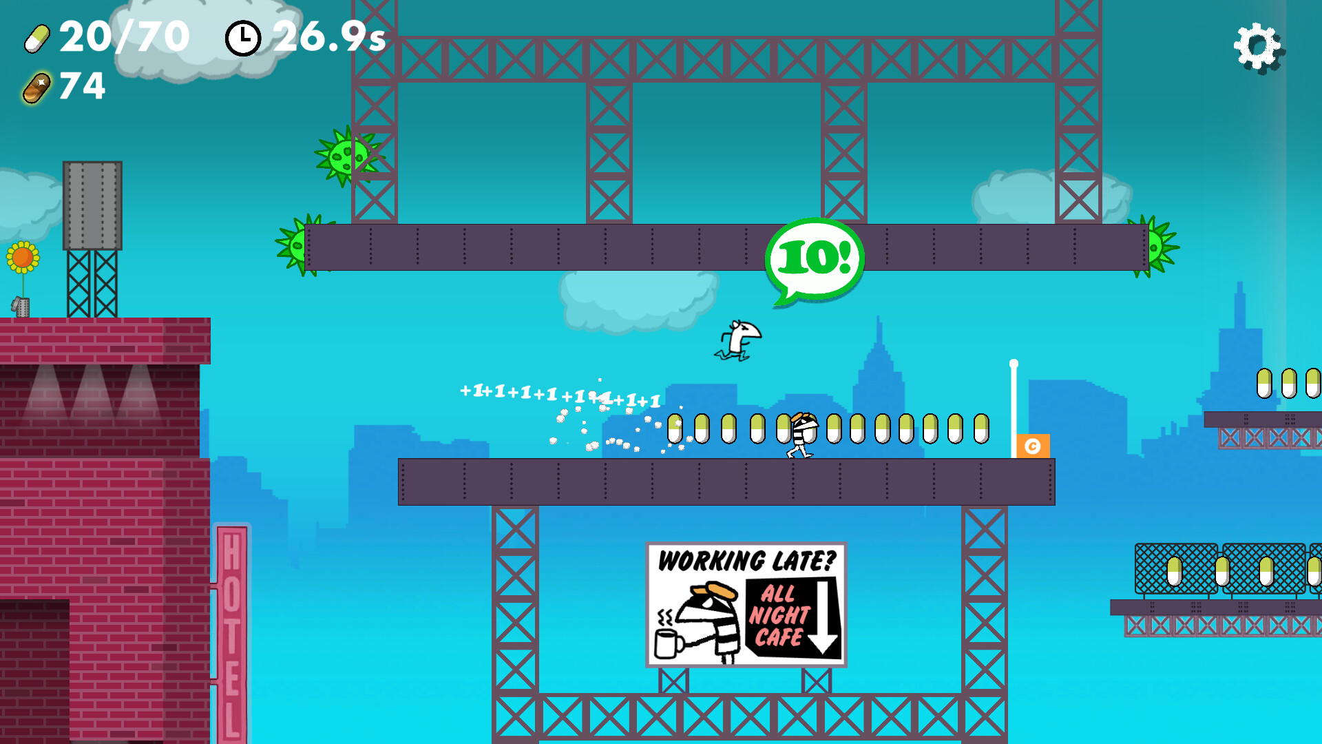 Sneezeman: Escape From Planet Sneeze screenshot 1