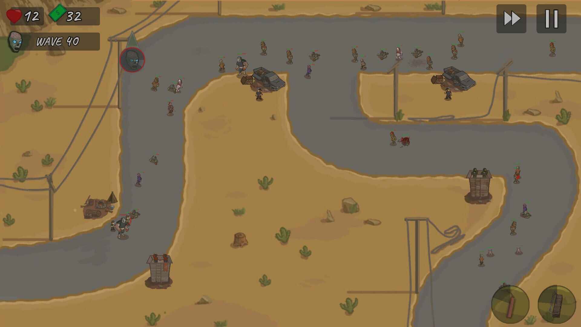 The Last Undead Waves: Defense TD screenshot 3