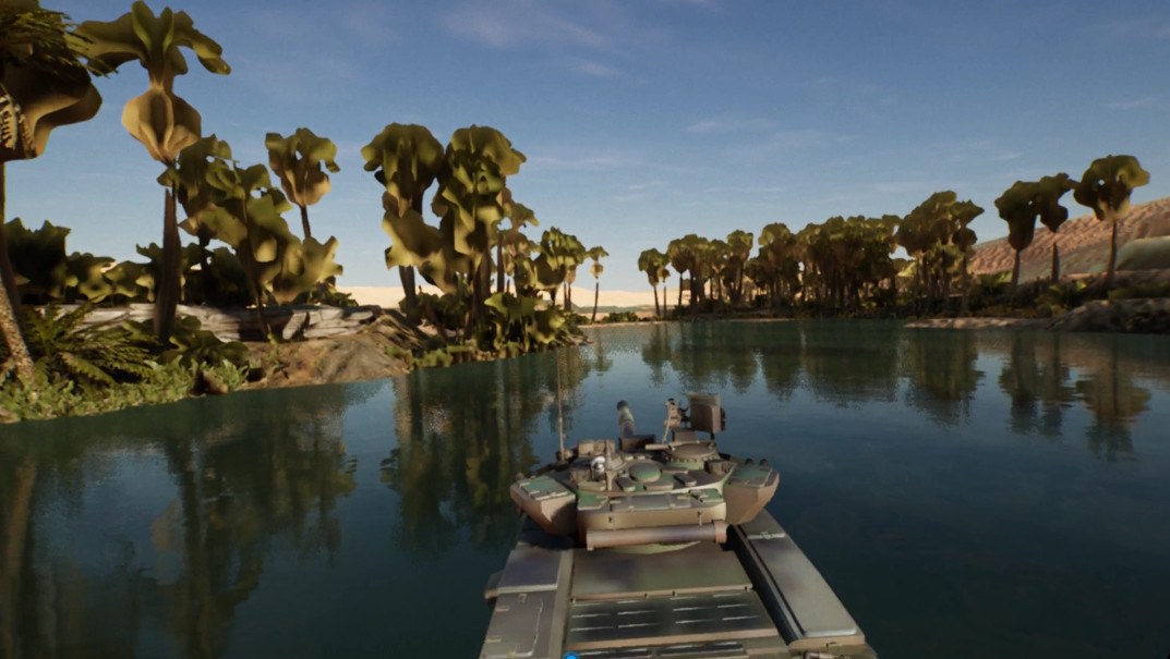 VR Military Reporter in Middle East (with tanks & helicopters) screenshot 24