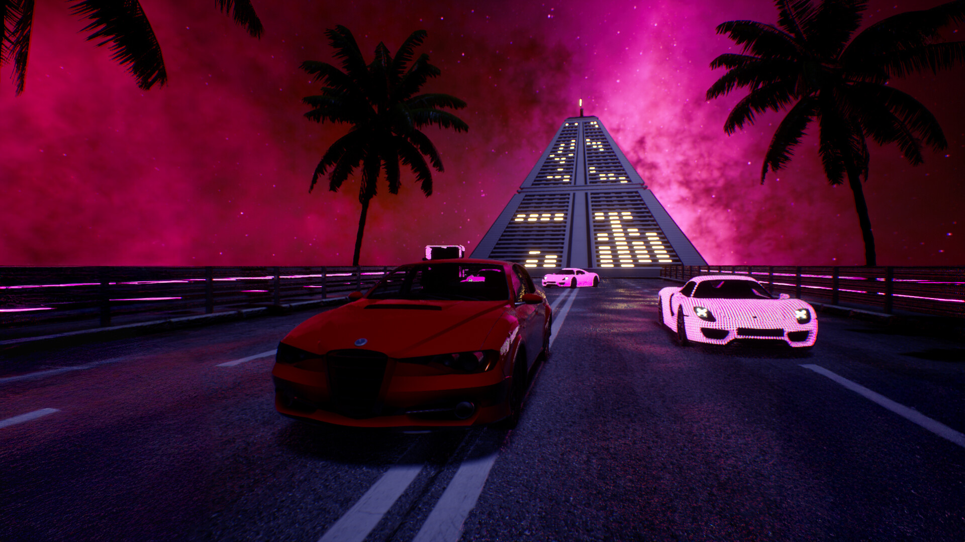 Synthwave Burnout screenshot 5