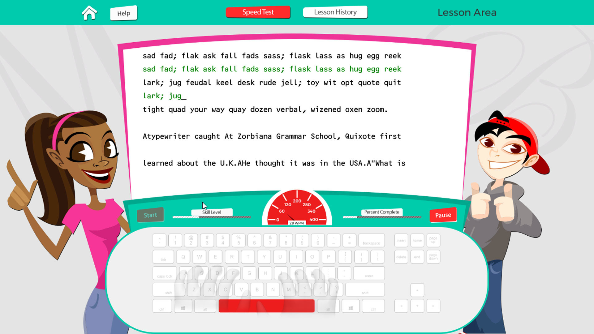 Mavis Beacon Keyboarding Kidz screenshot 3