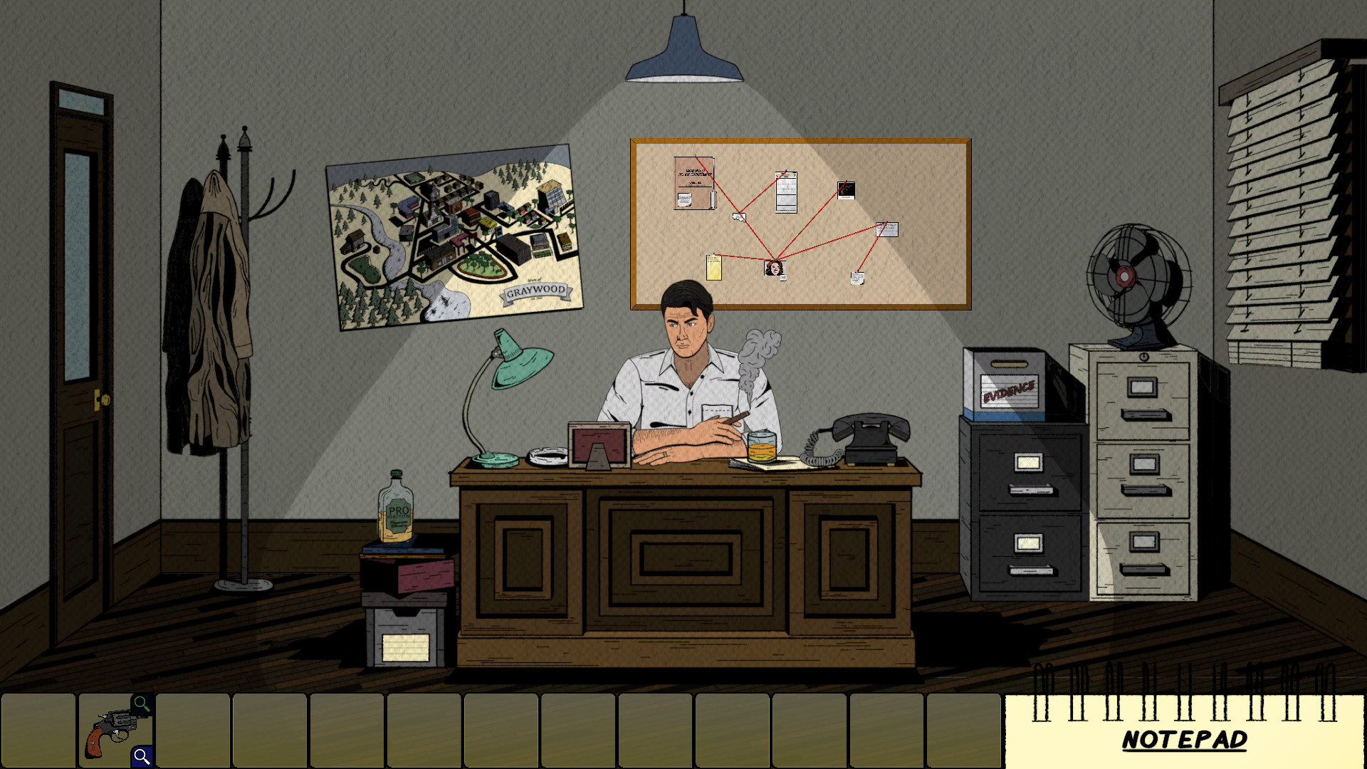 Graywood: Noir Detective screenshot 1