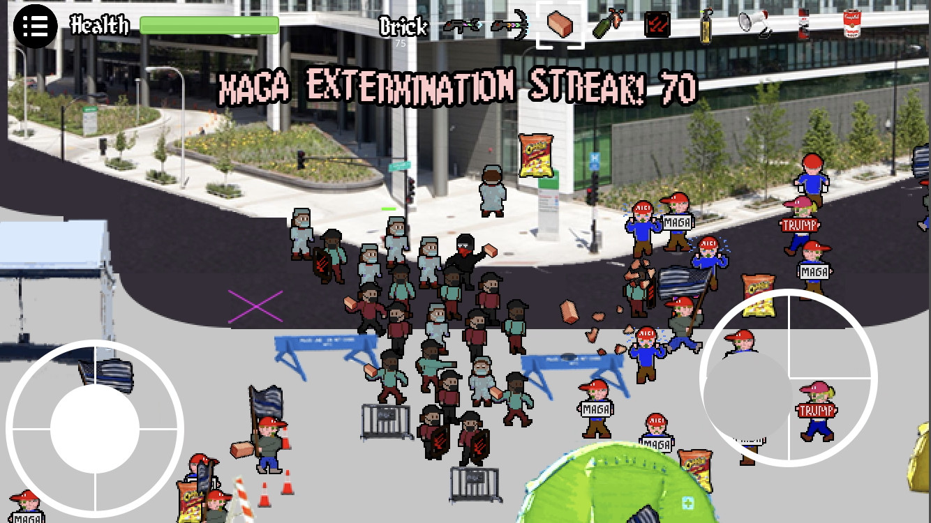 Smash MAGA! Trump Zombie Apocalypse: Twilight of Empire screenshot 1