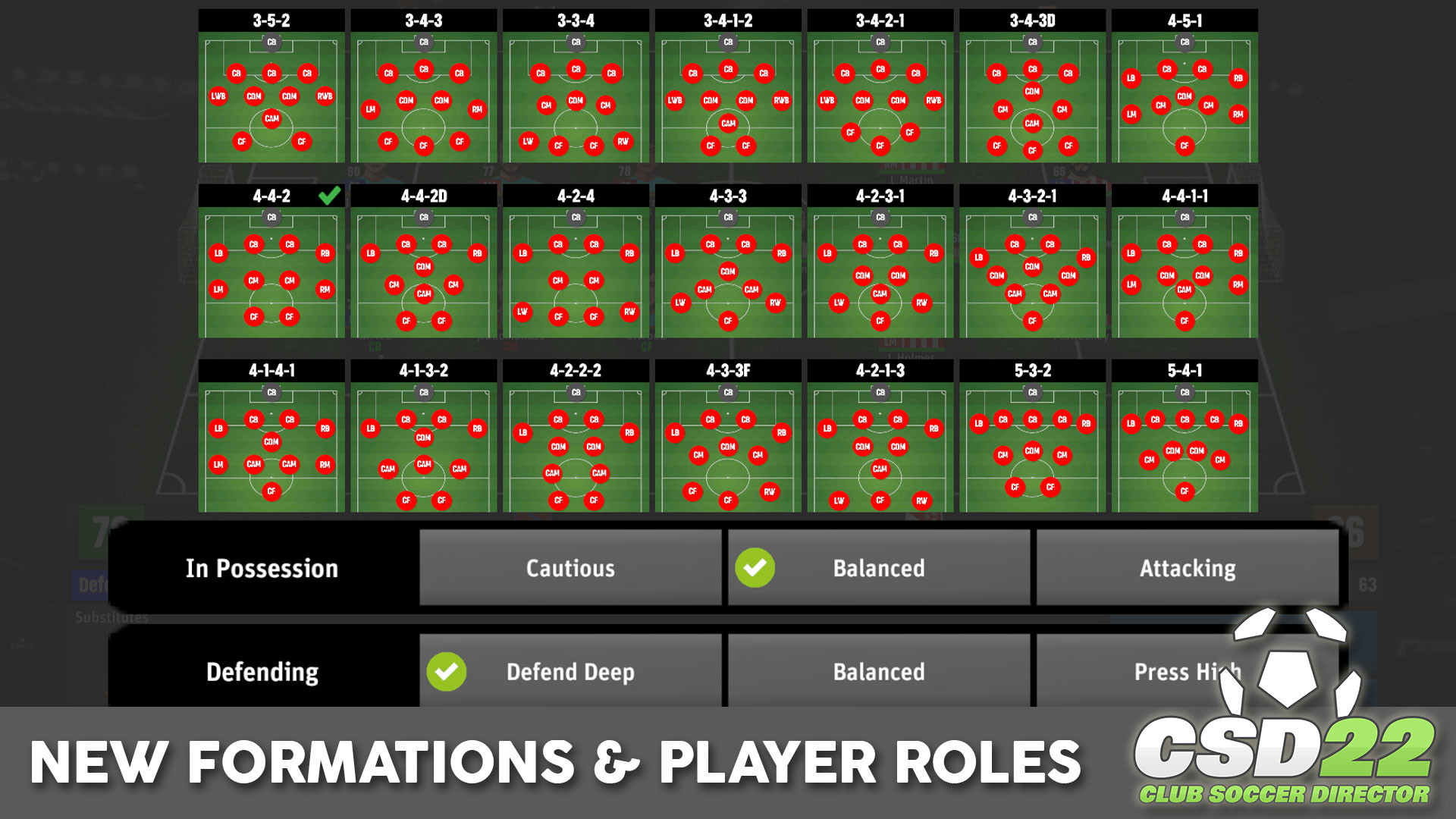 Club Soccer Director 2022 screenshot 7