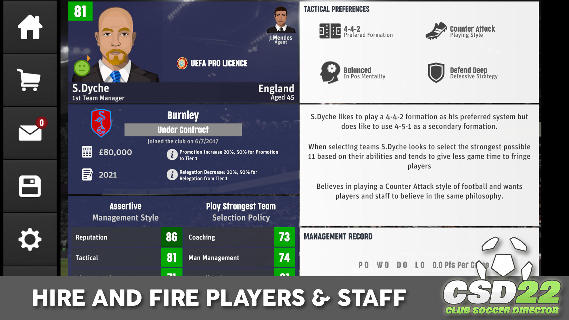 Club Soccer Director 2022 screenshot 5