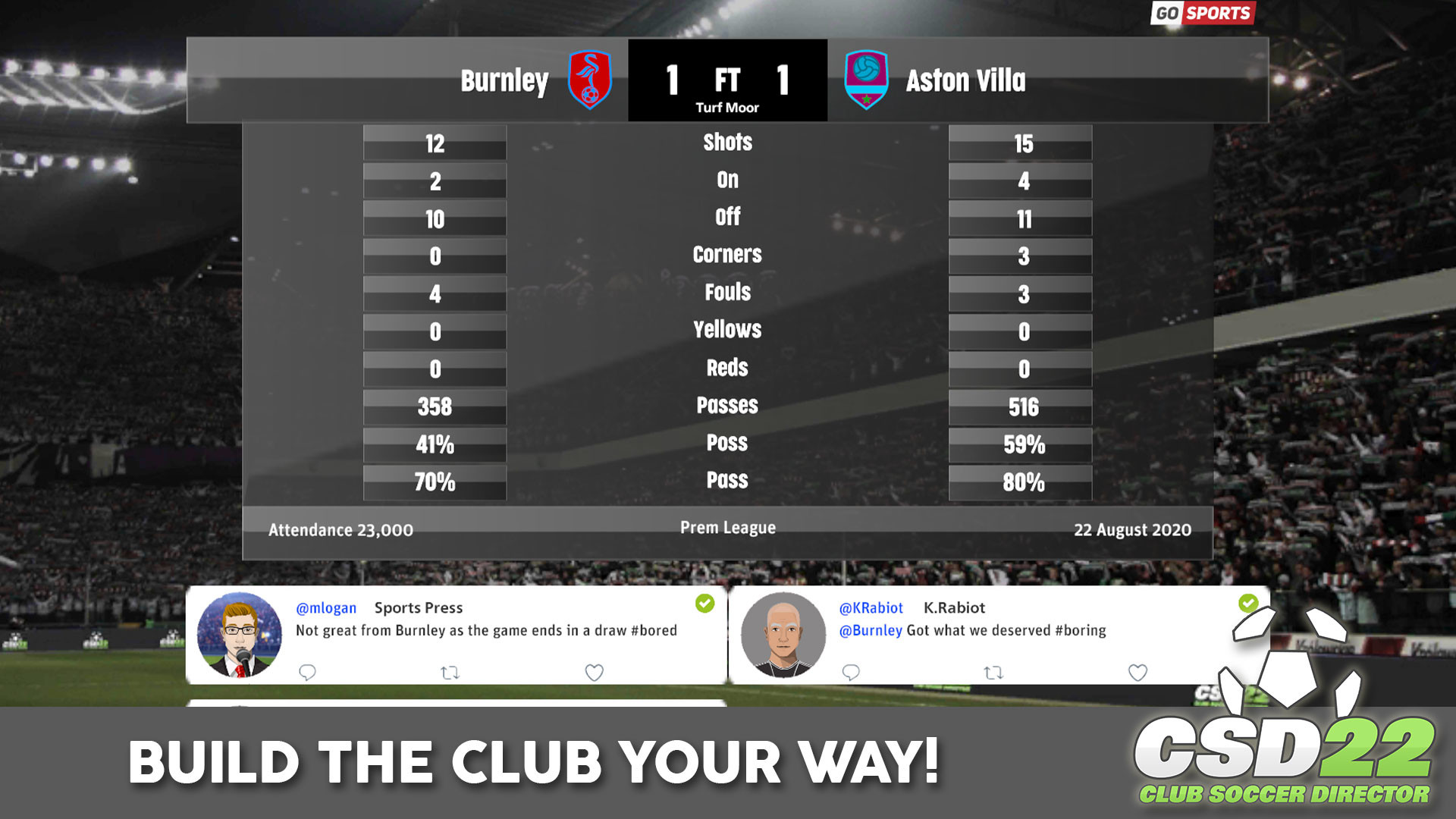 Club Soccer Director 2022 screenshot 8