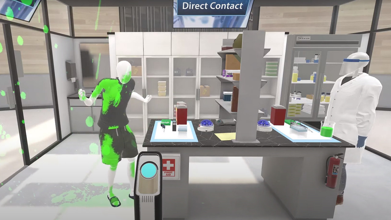 LabTrainingVR: Personal Protective Equipment Edition screenshot 2
