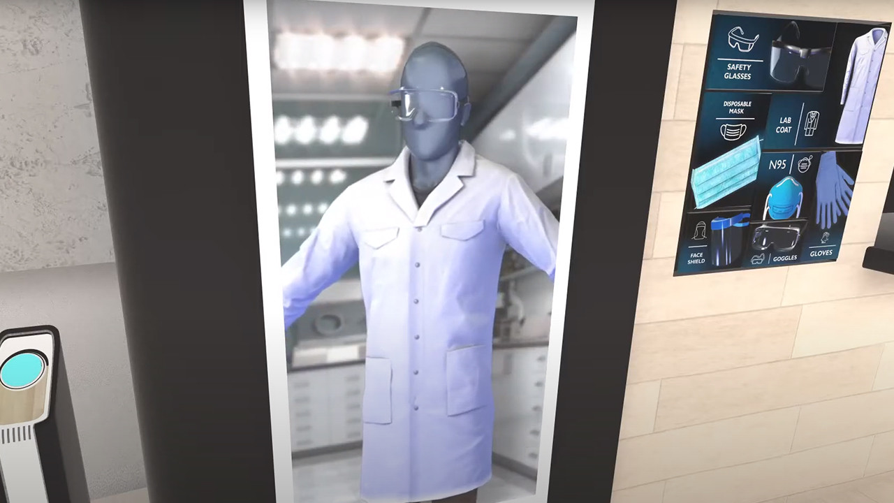 LabTrainingVR: Personal Protective Equipment Edition screenshot 4