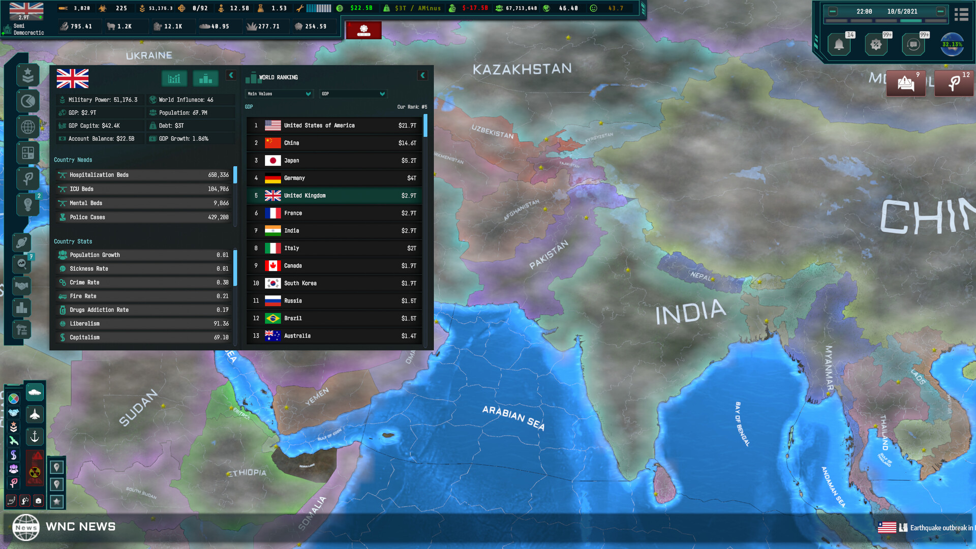 World Warfare & Economics screenshot 7