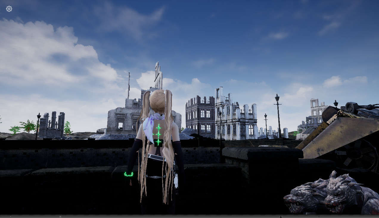 ellie on the ruins screenshot 8