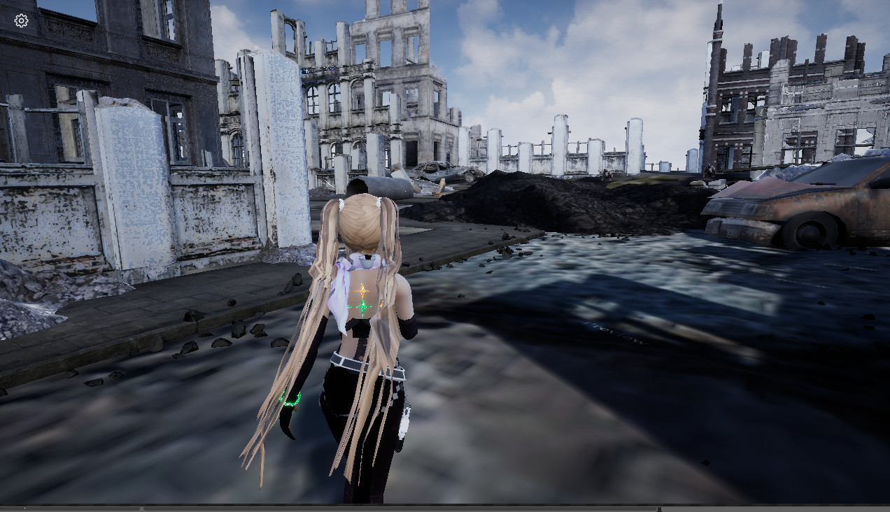 ellie on the ruins screenshot 4