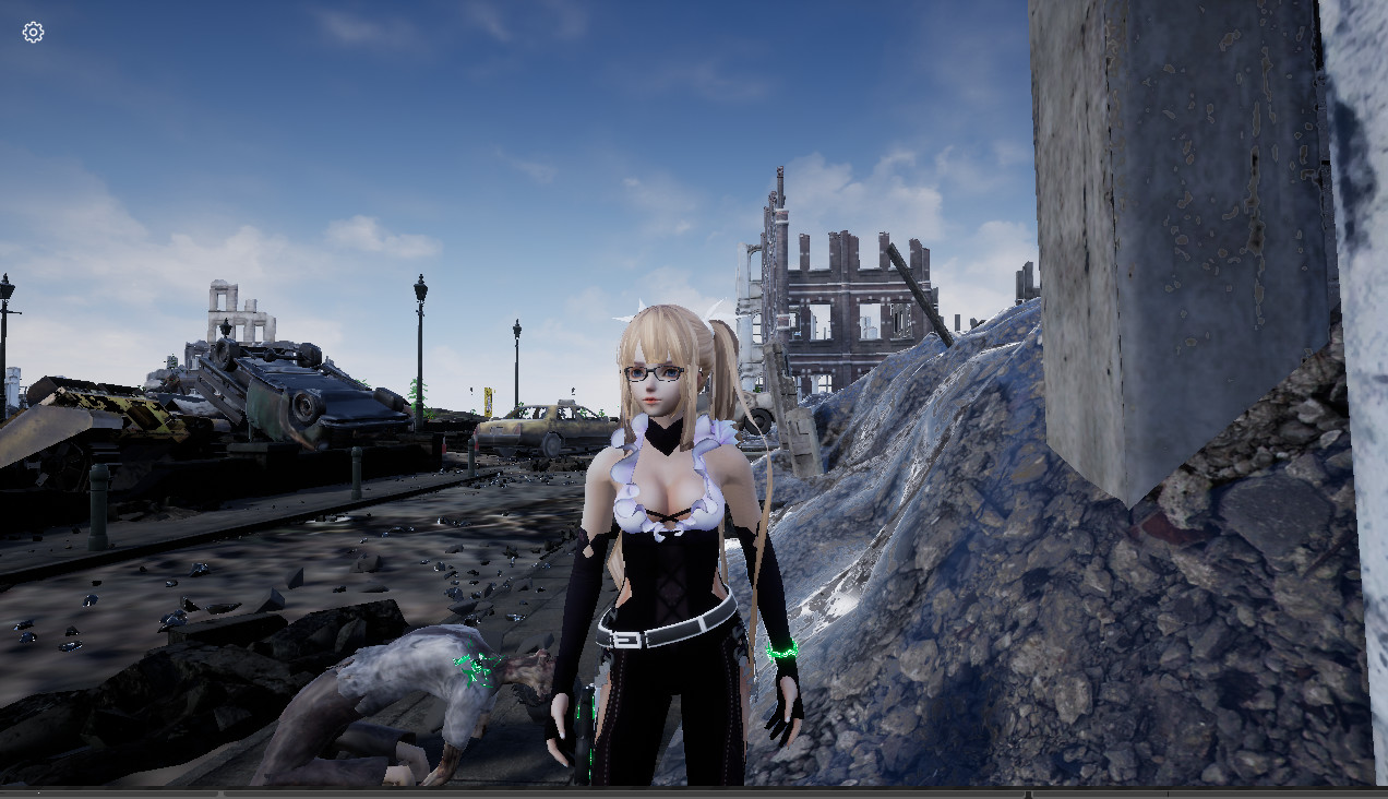 ellie on the ruins screenshot 5