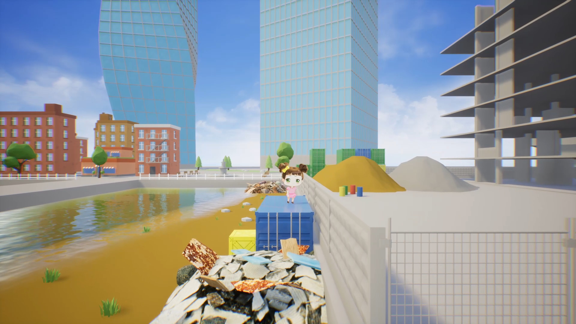 Chibi Girl VS Evil Zombie Dead screenshot 11