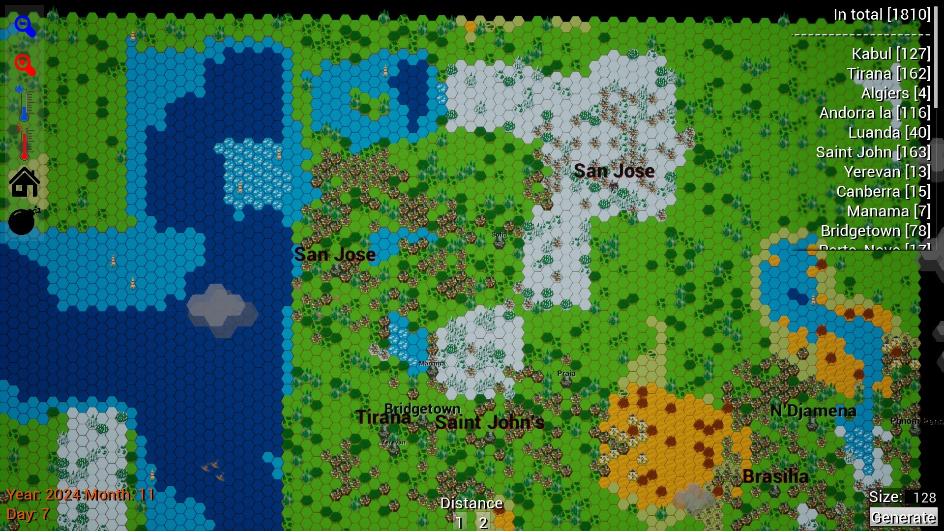 Hexagon World screenshot 1