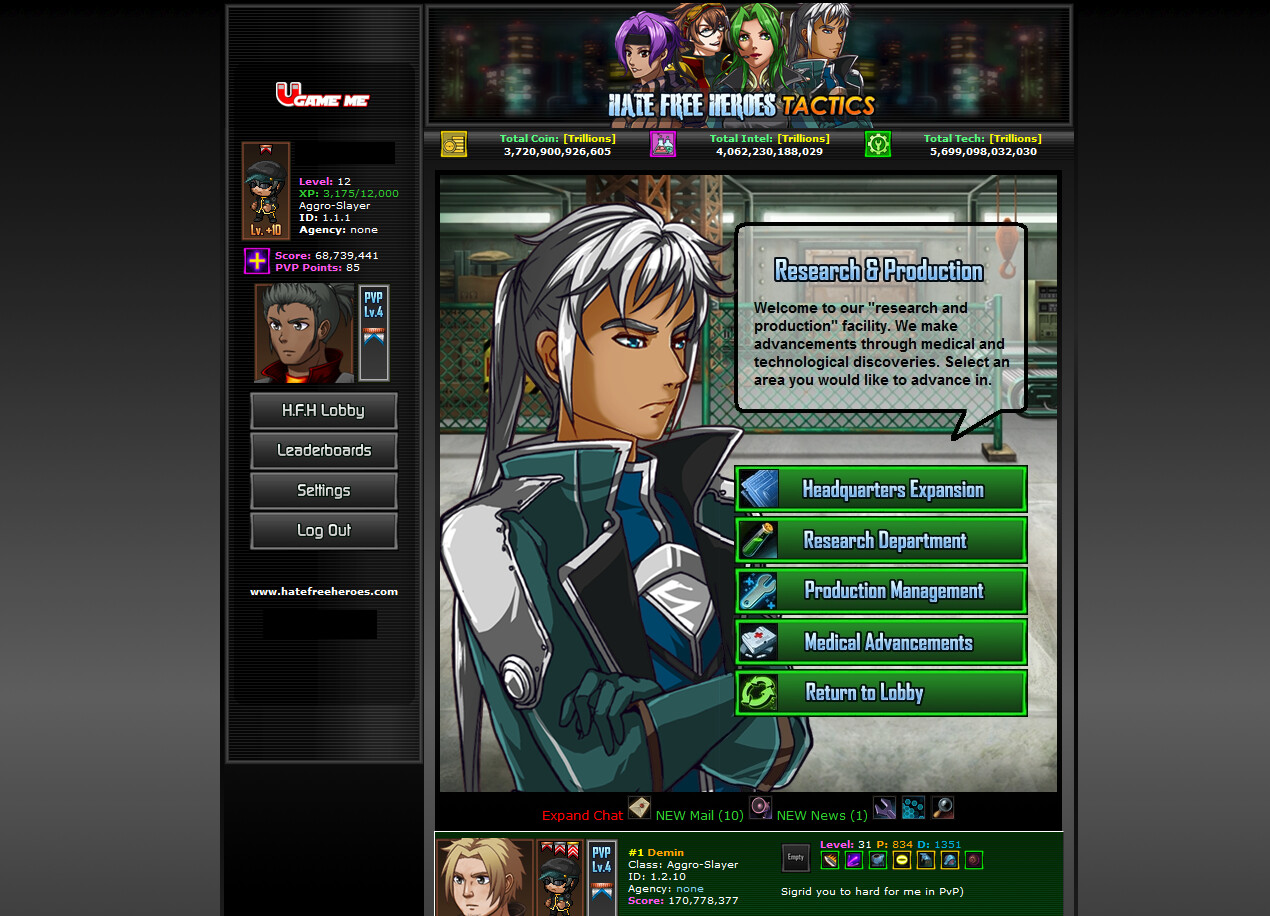 Hate Free Heroes Tactics: Strategy Building MMO screenshot 3