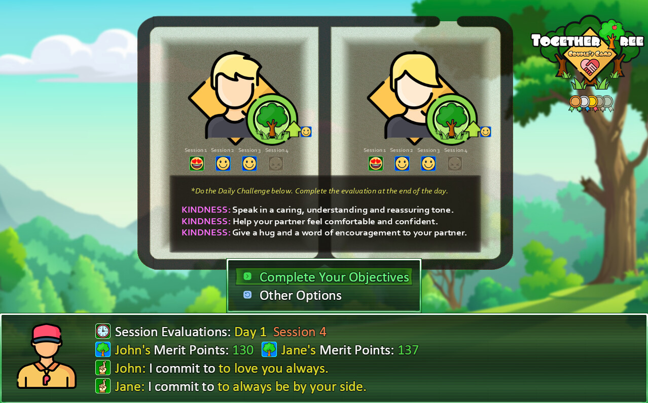 Together Tree: Couple's Camp screenshot 1