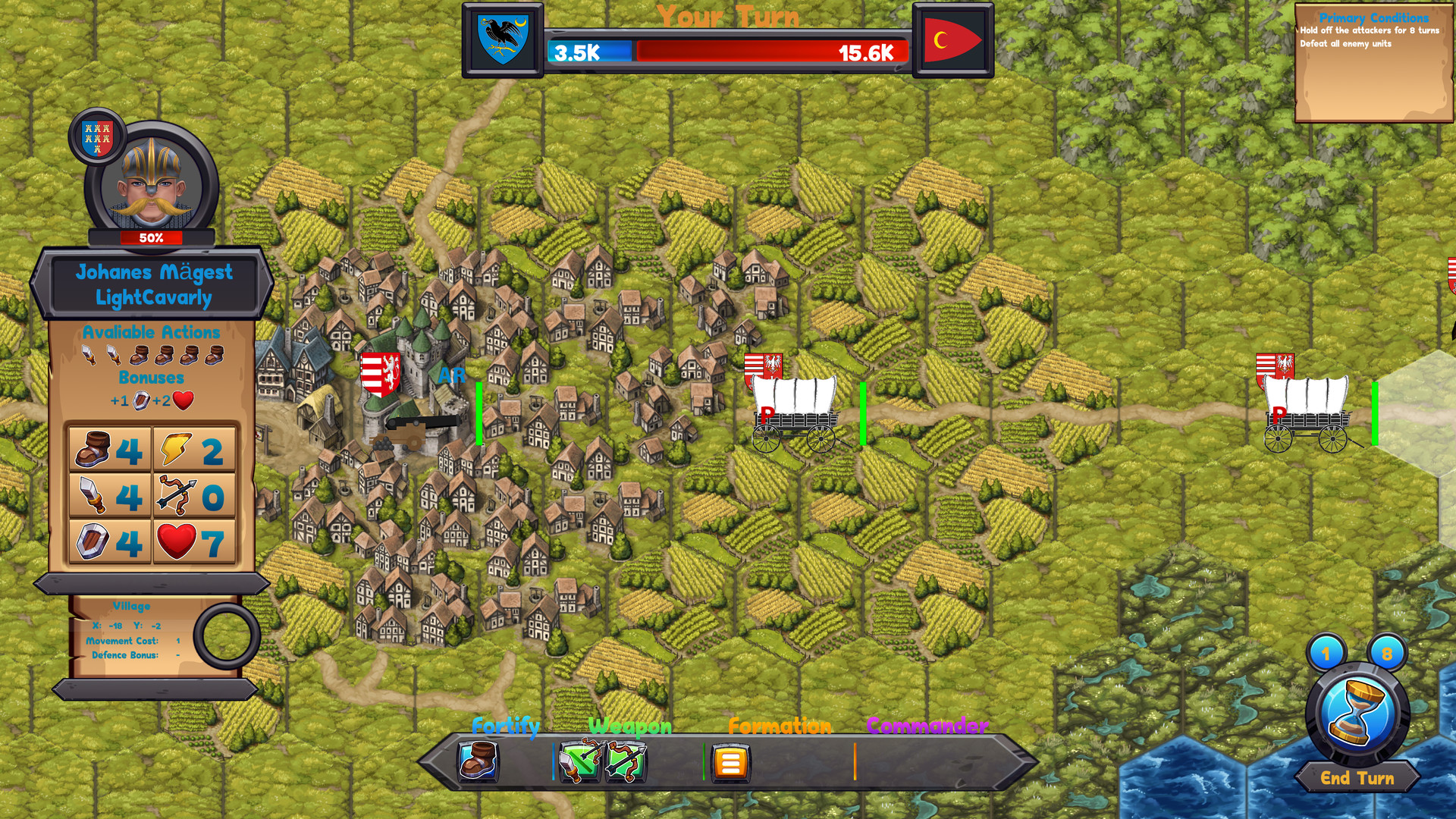 Hunyadi Strategy screenshot 5