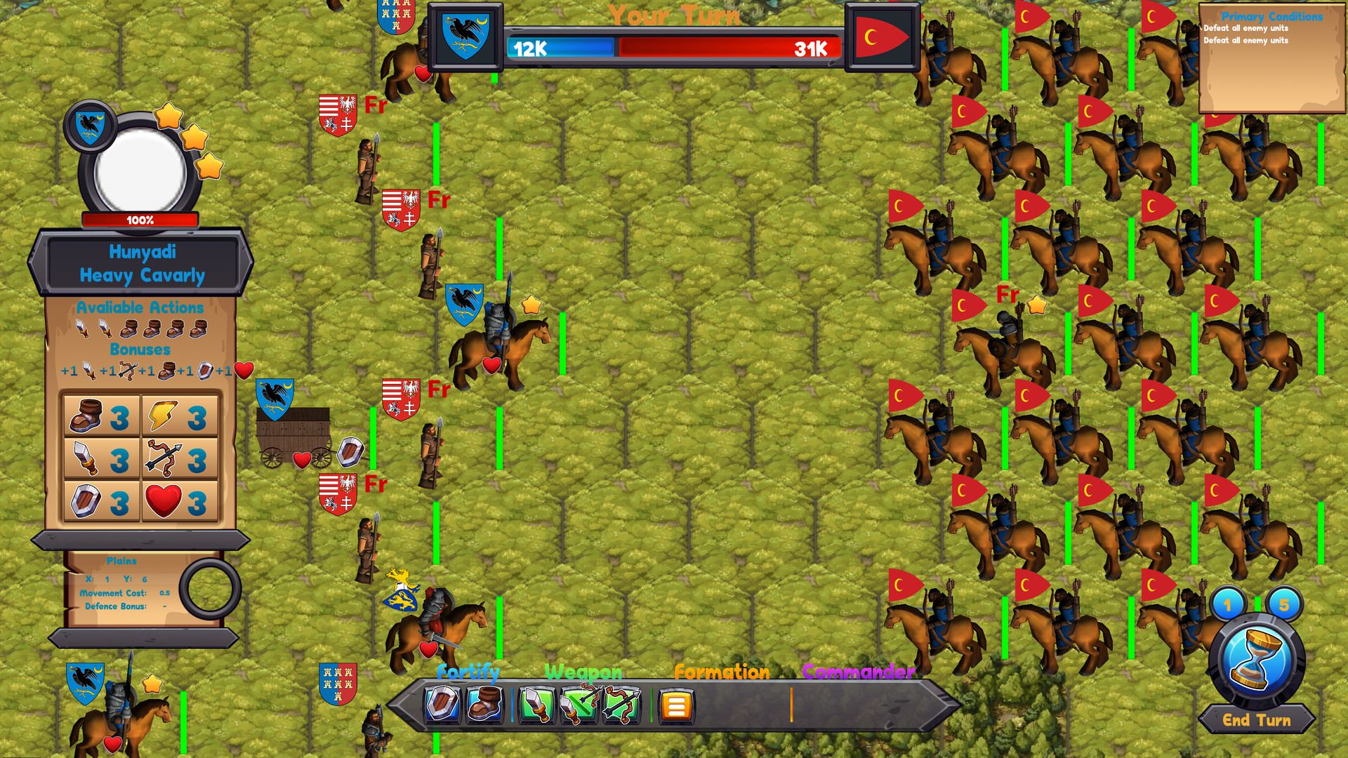 Hunyadi Strategy screenshot 1