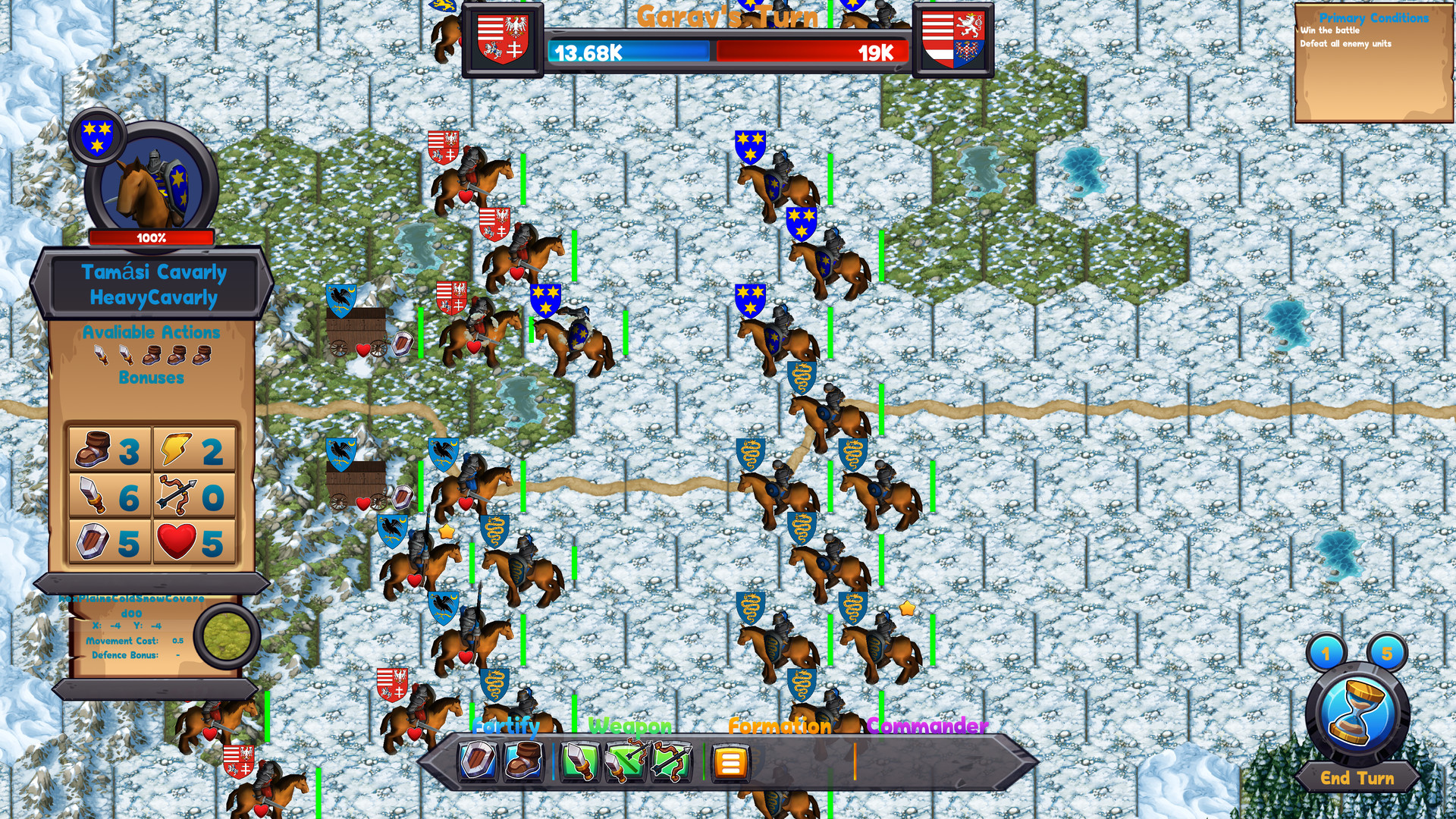 Hunyadi Strategy screenshot 2