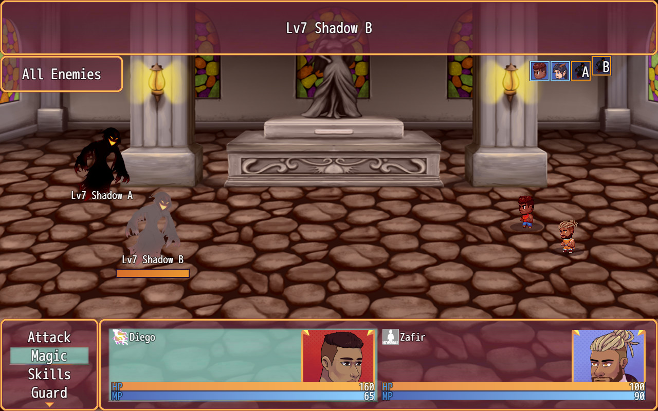 Burning Horns: A Bara Isekai JRPG screenshot 4