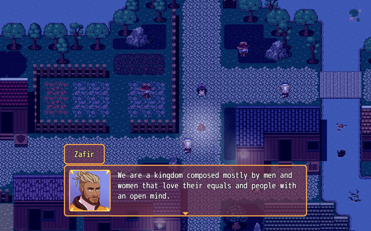 Burning Horns: A Bara Isekai JRPG screenshot 8
