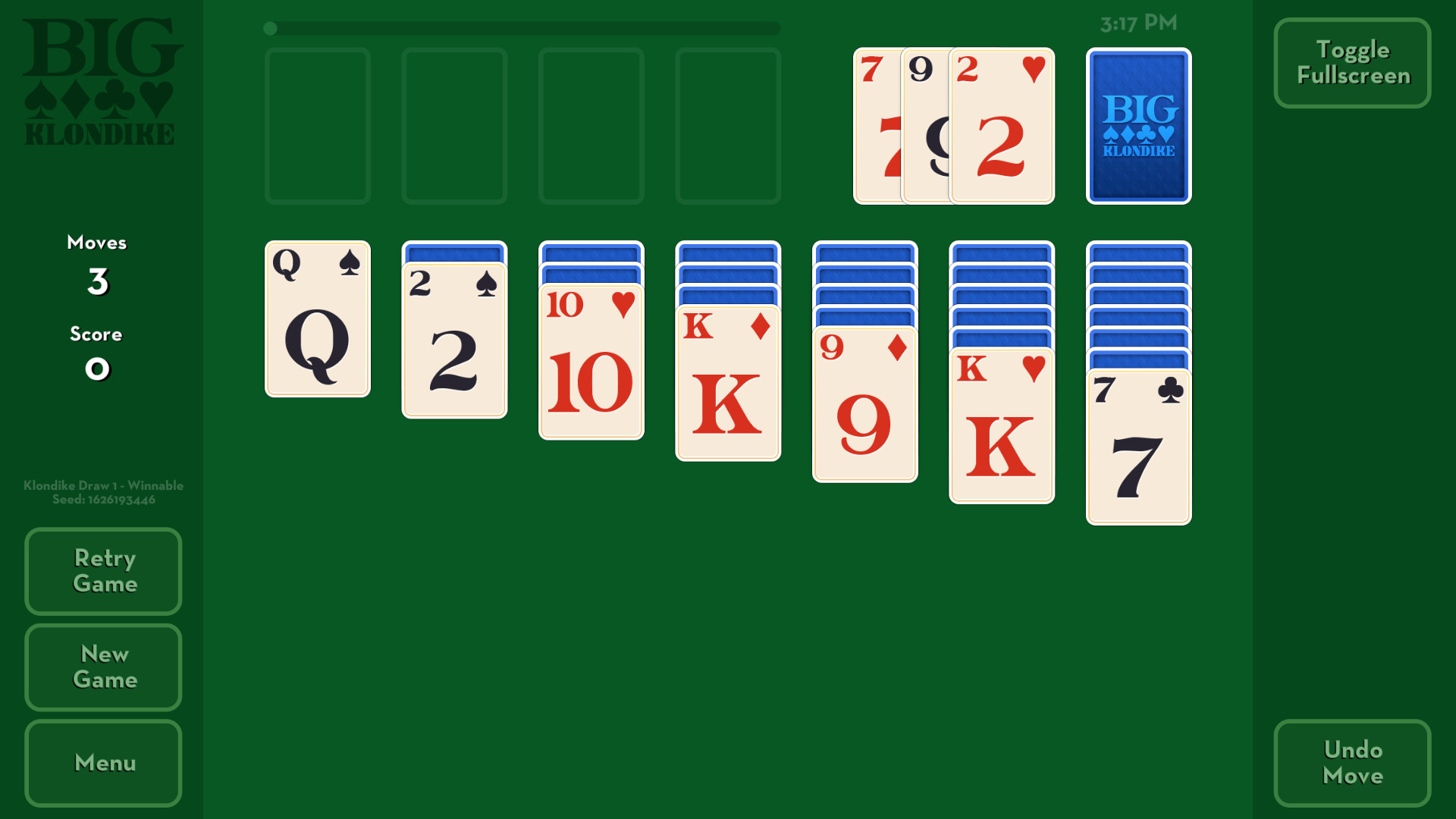 Big Klondike - Classic Solitaire screenshot 1