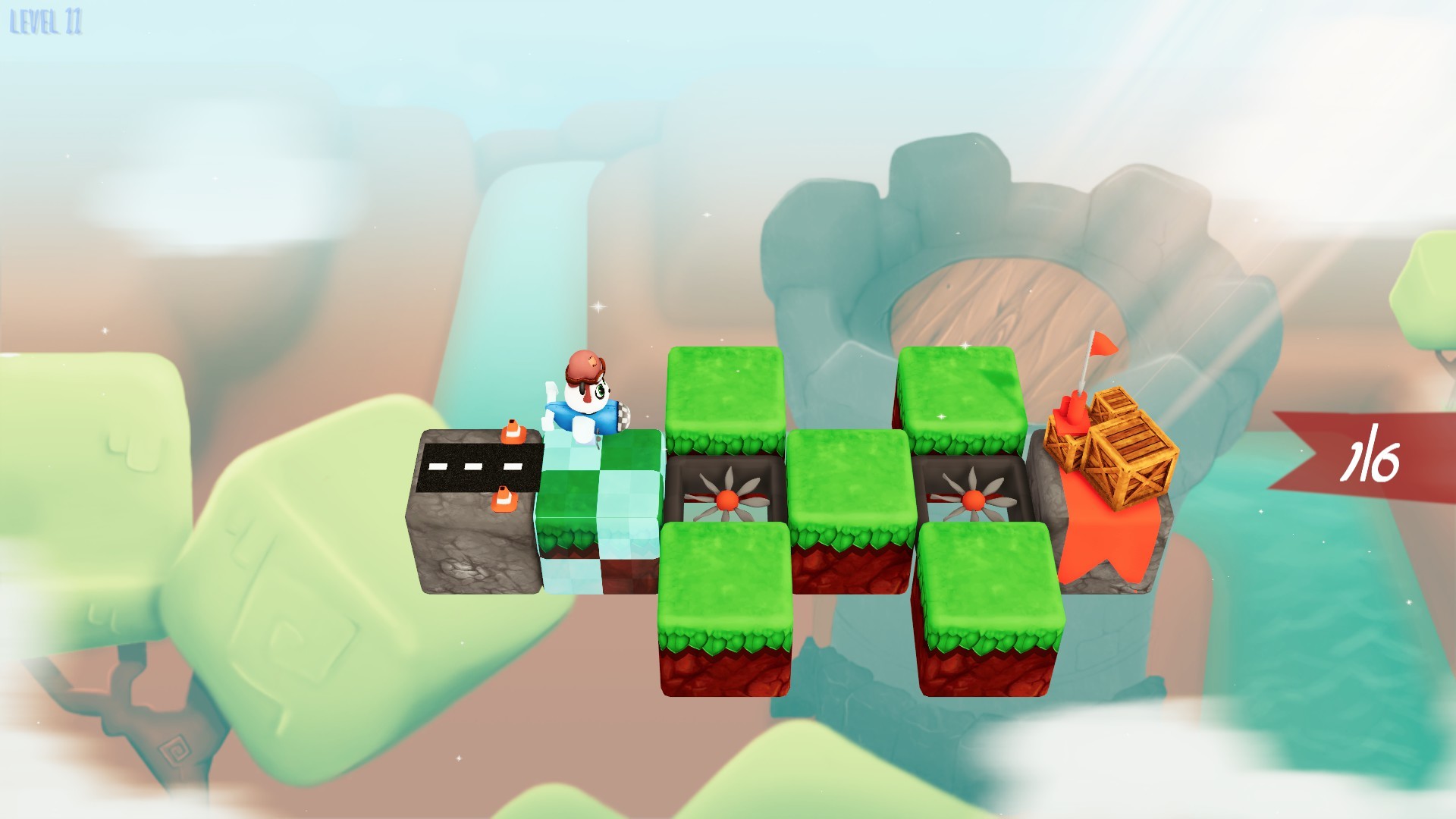 Panda in the clouds screenshot 1
