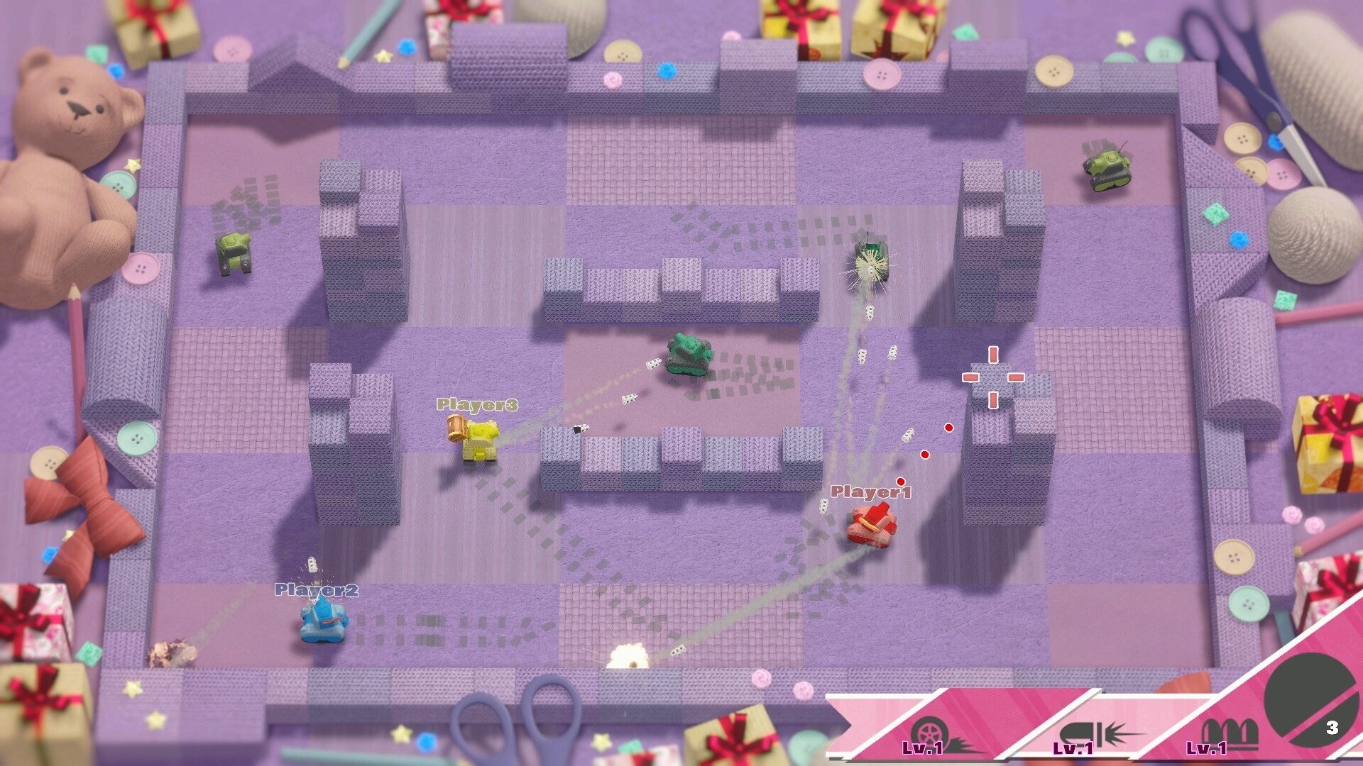 League of Felt Tanks: Together screenshot 4
