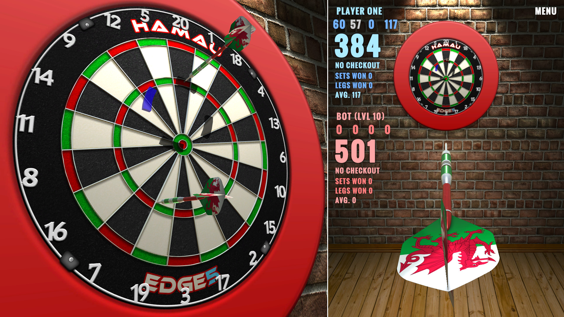 Dan Sisal's 501 Darts Trainer screenshot 1