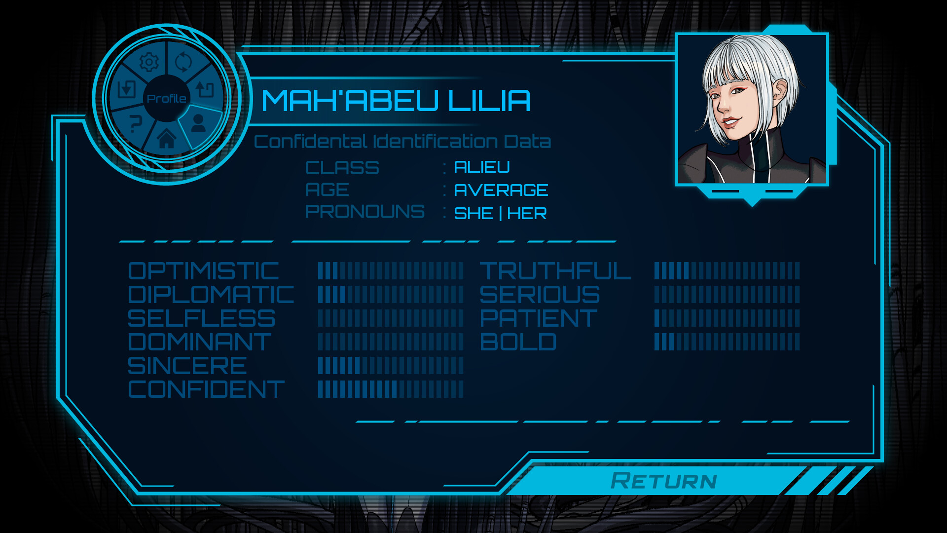 Infinite Stars - The Visual Novel screenshot 1