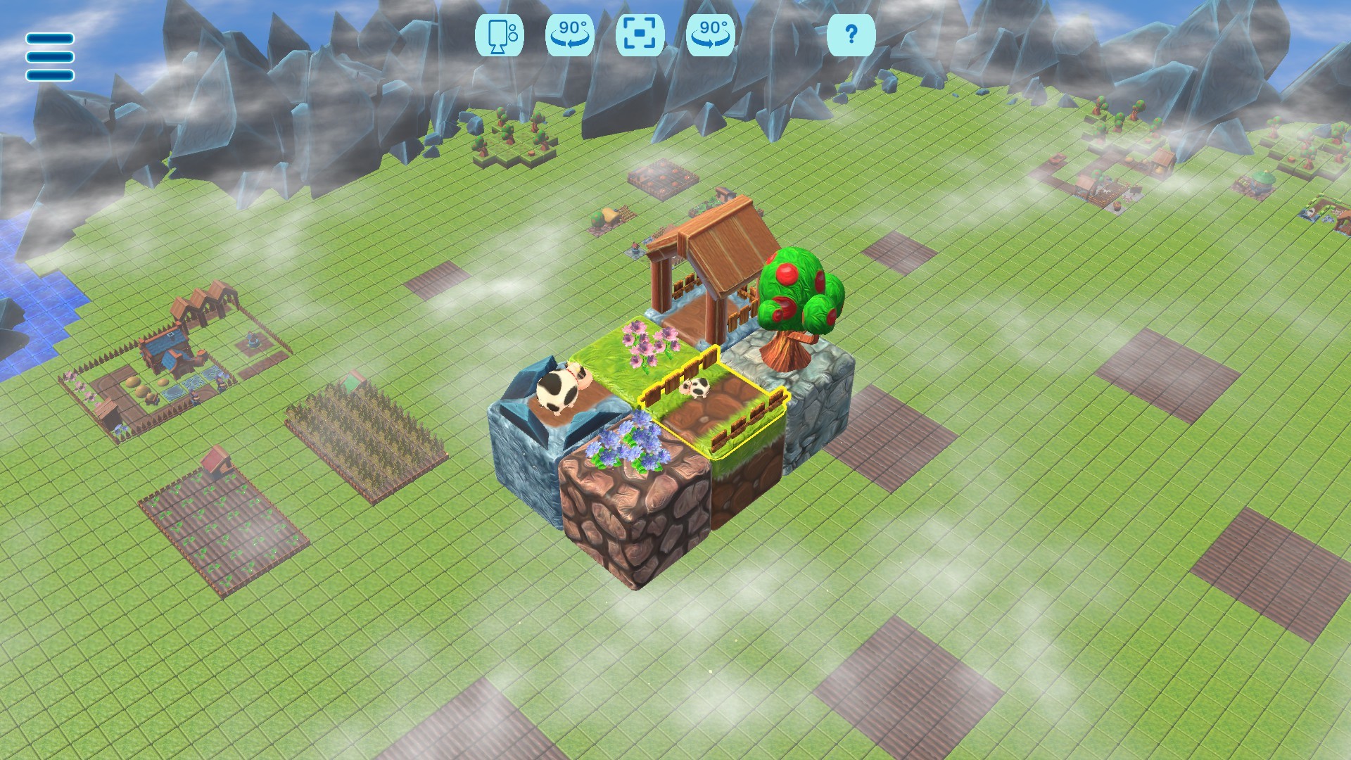 Floating Farmer - Logic Puzzle screenshot 2